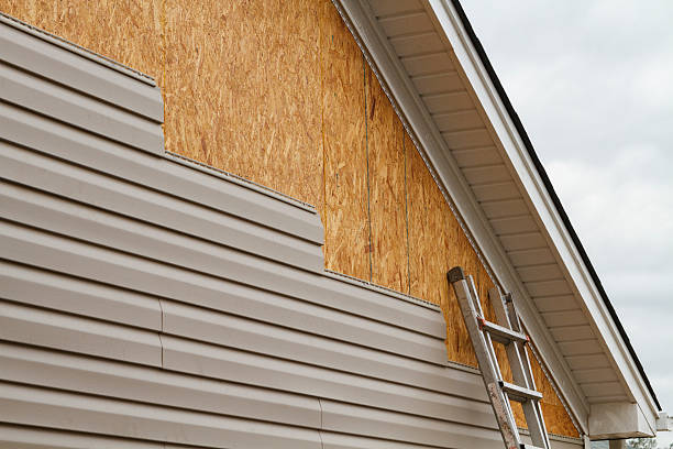 Professional Siding Contractor technician working in Garards Fort, PA